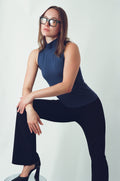 Superfine Stretch Merino Wool Flare Pant